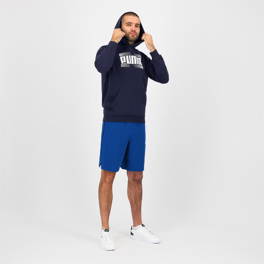 Men's Fitness Hoodie - Blue